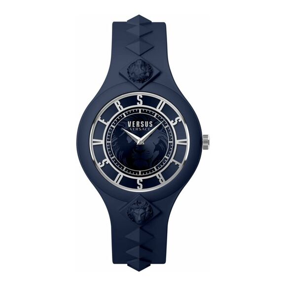 Versus Versace Fire Island Studs Strap Watch Blue Womens - Picture 1 of 5